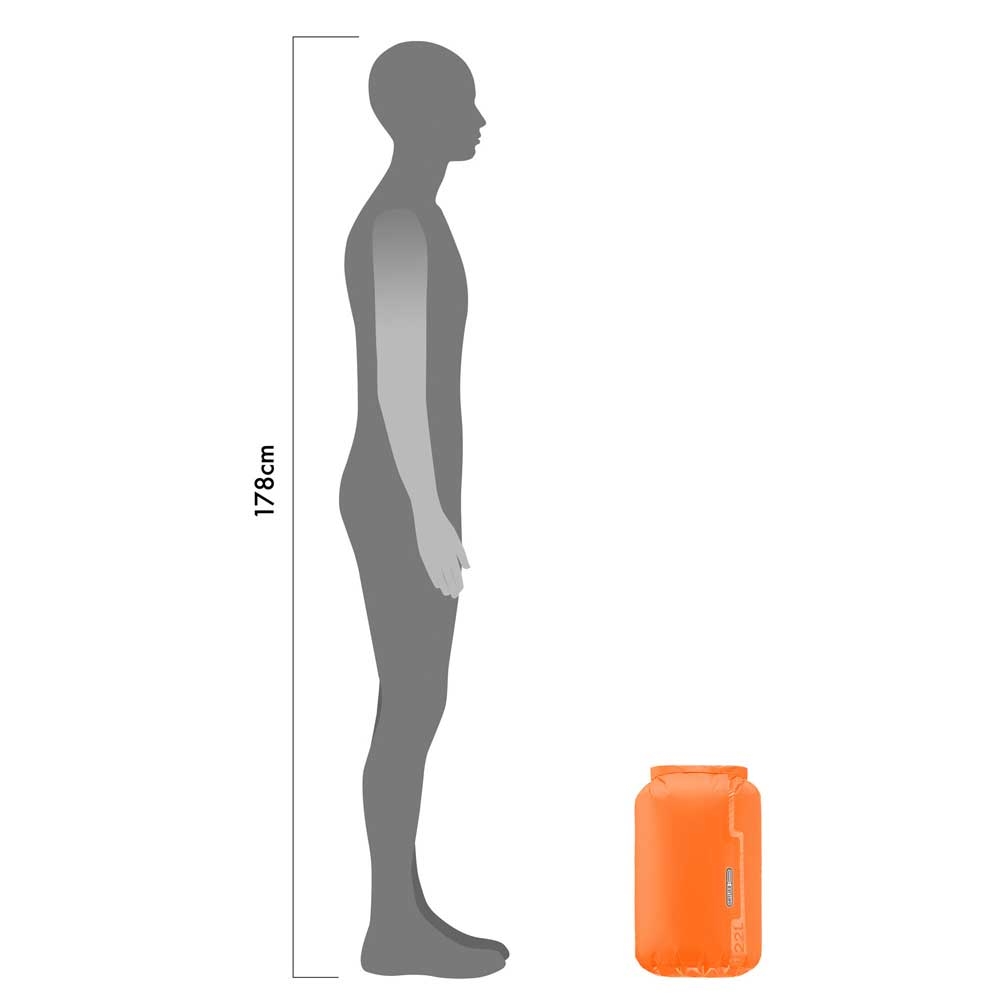 Ortlieb Drybag PS10 22L Orange OK20601 reisaccessoires online bestellen bij Kathmandu Outdoor & Travel