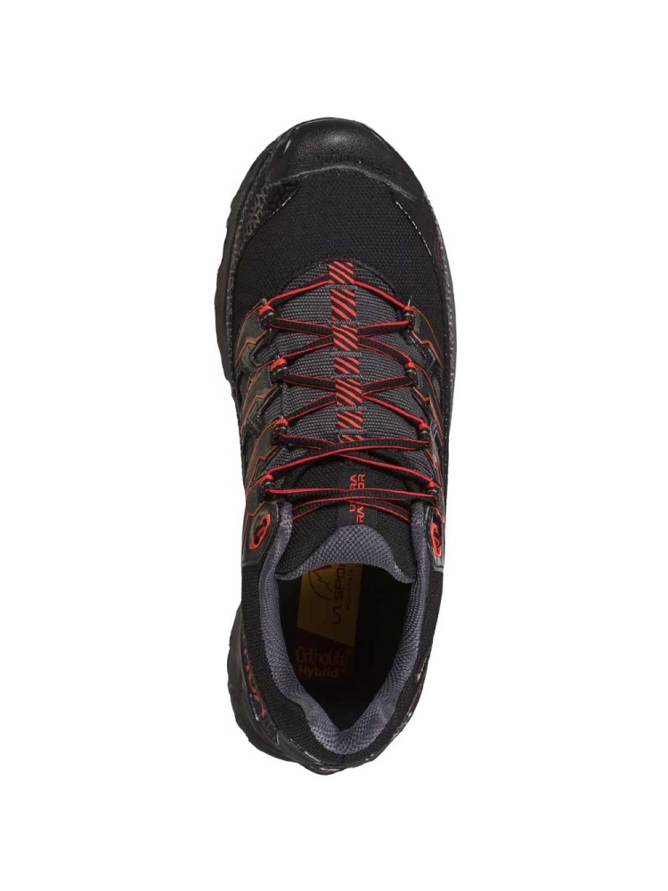 La Sportiva Ultra Raptor II GTX Black/Goji 46Q999314 wandelschoenen heren online bestellen bij Kathmandu Outdoor & Travel
