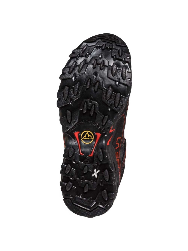La Sportiva Ultra Raptor II GTX Black/Goji 46Q999314 wandelschoenen heren online bestellen bij Kathmandu Outdoor & Travel