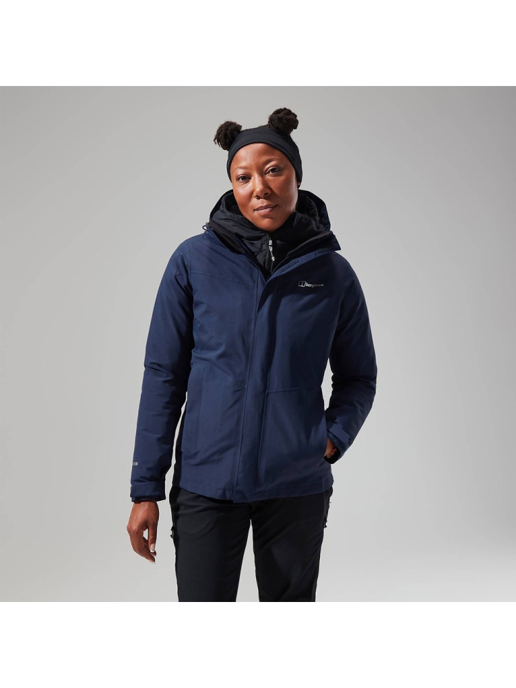 Berghaus Hillwalker IA Shell Jkt Women's DUSK/NAVY BLAZER 22245-HU6 jassen online bestellen bij Kathmandu Outdoor & Travel