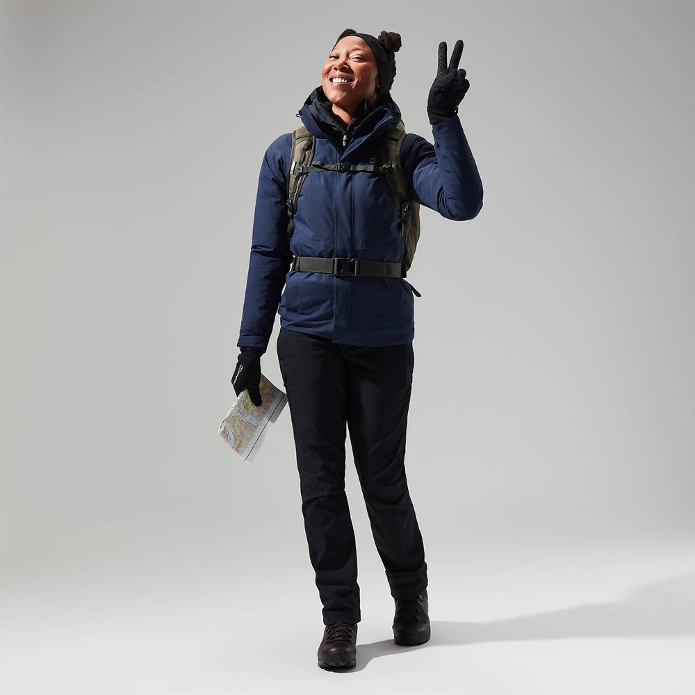 Berghaus Hillwalker IA Shell Jkt Women's DUSK/NAVY BLAZER 22245-HU6 jassen online bestellen bij Kathmandu Outdoor & Travel