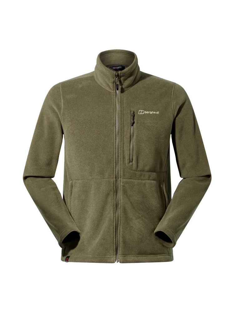 Berghaus Activity Fleece Jacket OLIVE NIGHT 22250-HU8 fleeces en truien online bestellen bij Kathmandu Outdoor & Travel