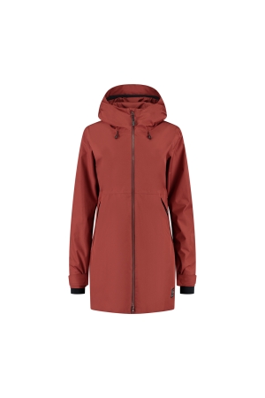 Blue Loop Originals Virga Shell Parka Women's Dark Terra W-VP006-22-B432 jassen online bestellen bij Kathmandu Outdoor & Travel