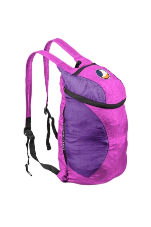 Ticket to the Moon  Mini Backpack Premium Pink Purple
