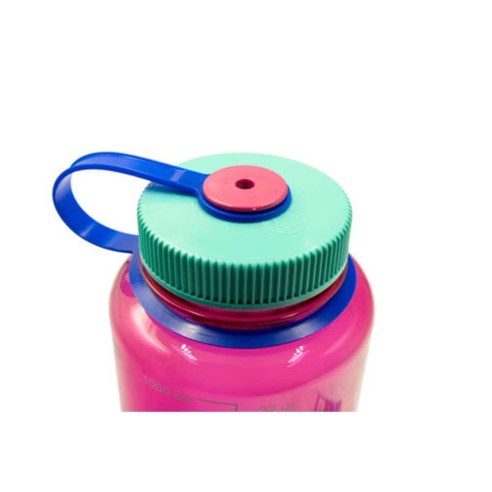 Nalgene Wide Mouth 1L Electric Magenta N2020-2032 drinkflessen en thermosflessen online bestellen bij Kathmandu Outdoor & Travel