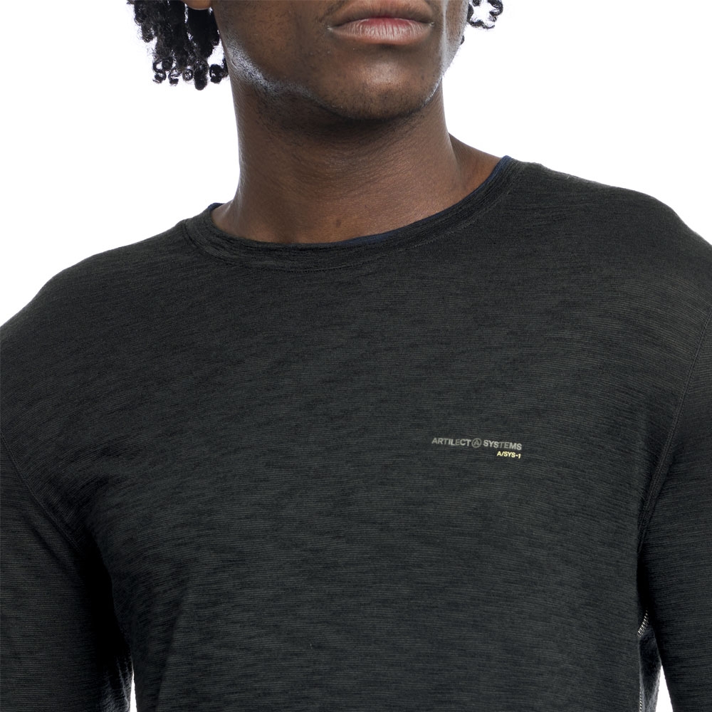 Artilect Sprint Long Sleeve BLACK 122M103-BLK shirts en tops online bestellen bij Kathmandu Outdoor & Travel