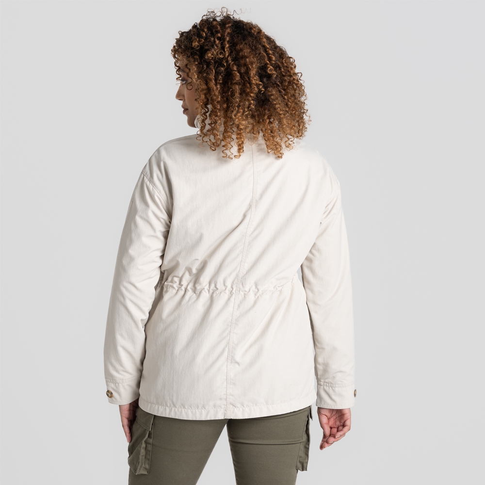 Craghoppers NL Adventure Jkt Women's Stone CWN286-760 jassen online bestellen bij Kathmandu Outdoor & Travel
