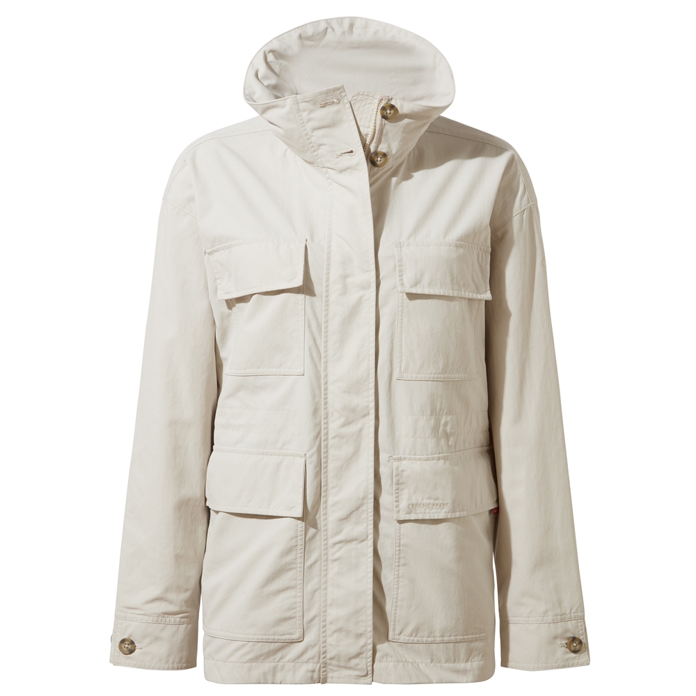 Craghoppers NL Adventure Jkt Women's Stone CWN286-760 jassen online bestellen bij Kathmandu Outdoor & Travel