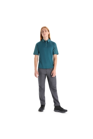 Icebreaker Hike Short Sleeve Top Green Glory 0A56OK-7281 shirts en tops online bestellen bij Kathmandu Outdoor & Travel