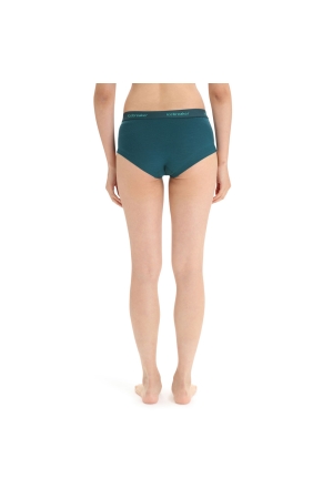 Icebreaker Sprite Hot pants Women's Green Glory 103023-7281 onderkleding/thermokleding online bestellen bij Kathmandu Outdoor & Travel