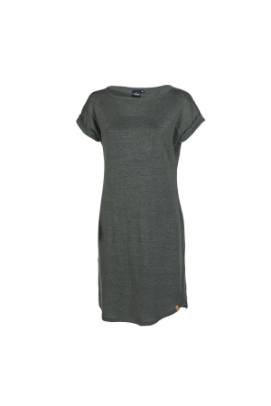 Ivanhoe GY Liz Dress Women's Dark Olive 1200135-012 jurken en rokken online bestellen bij Kathmandu Outdoor & Travel
