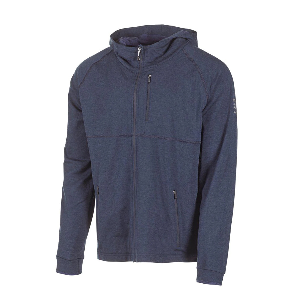 Ivanhoe UW Cooper hood Steelblue 2200086-617 fleeces en truien online bestellen bij Kathmandu Outdoor & Travel