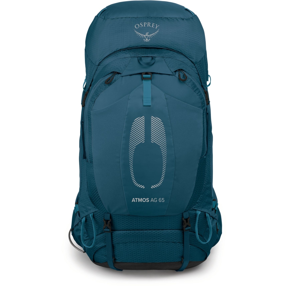 Osprey Atmos AG 65 Venturi Blue 1000400 trekkingrugzakken online bestellen bij Kathmandu Outdoor & Travel
