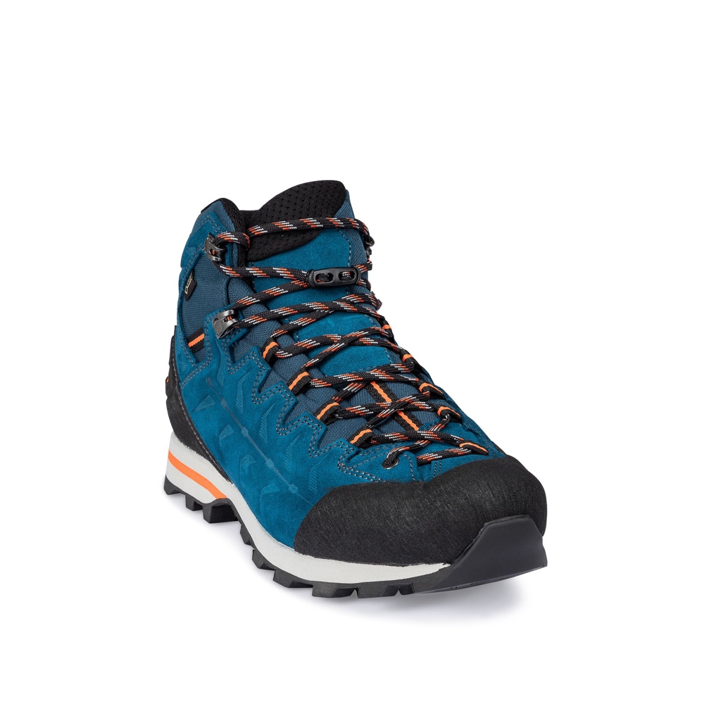 Hanwag Makra Light GTX Seablue/Orange H100400-597023 wandelschoenen heren online bestellen bij Kathmandu Outdoor & Travel