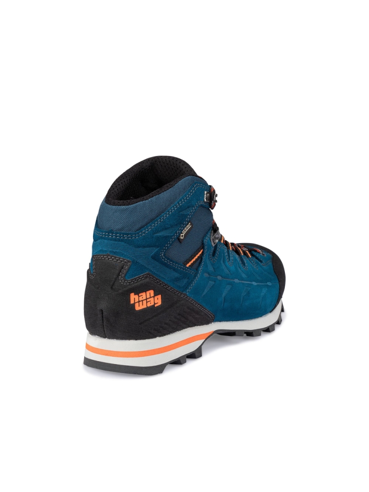 Hanwag Makra Light GTX Seablue/Orange H100400-597023 wandelschoenen heren online bestellen bij Kathmandu Outdoor & Travel
