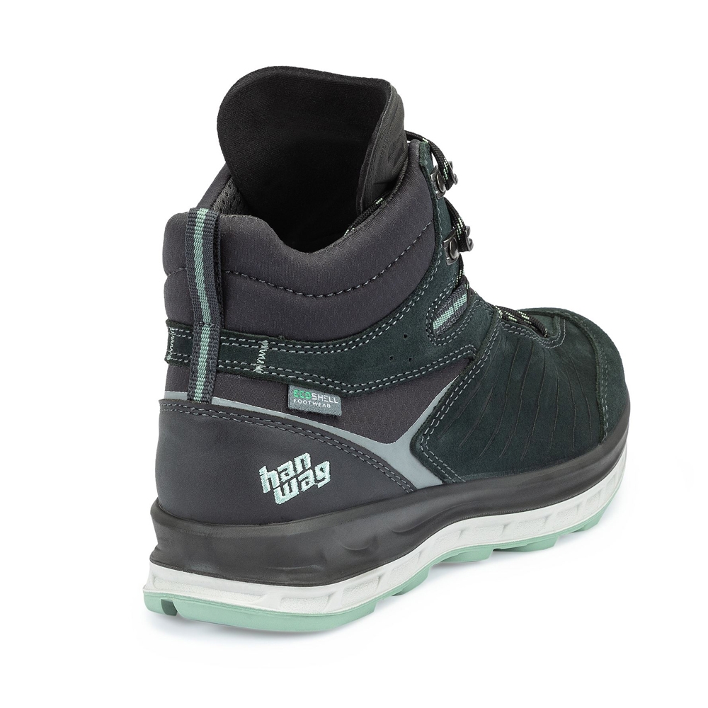 Hanwag Blueridge Lady ES Petrol/ Mint H500131-492494 wandelschoenen dames online bestellen bij Kathmandu Outdoor & Travel