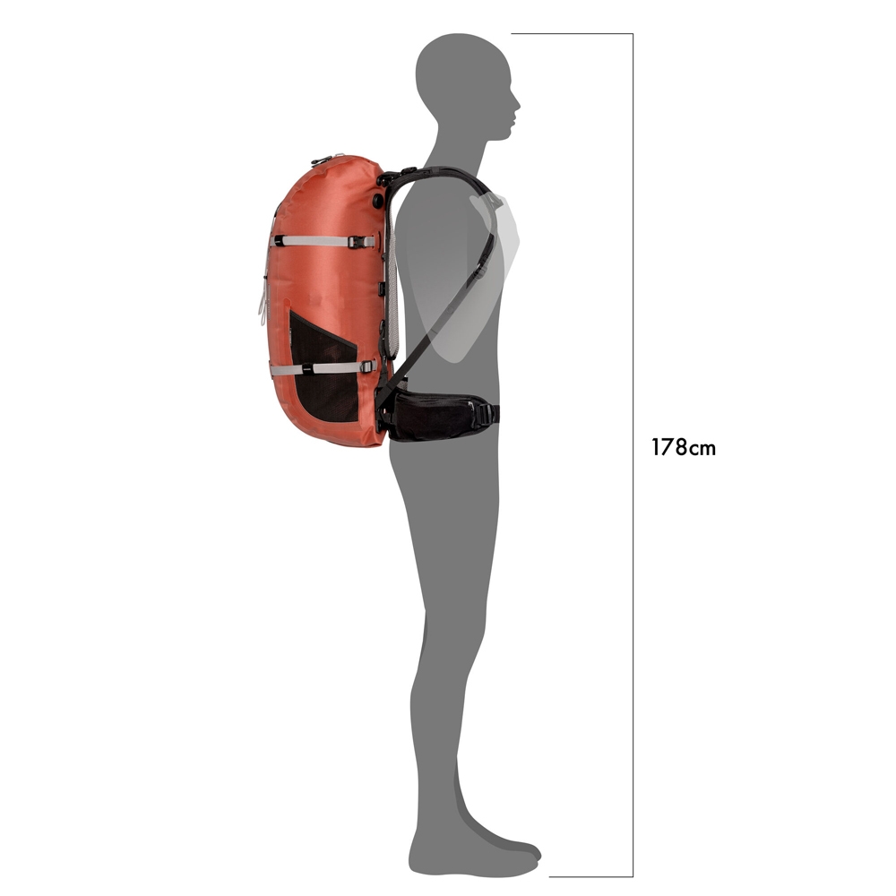 Ortlieb Atrack 35L Rooibos OR7055 dagrugzakken online bestellen bij Kathmandu Outdoor & Travel