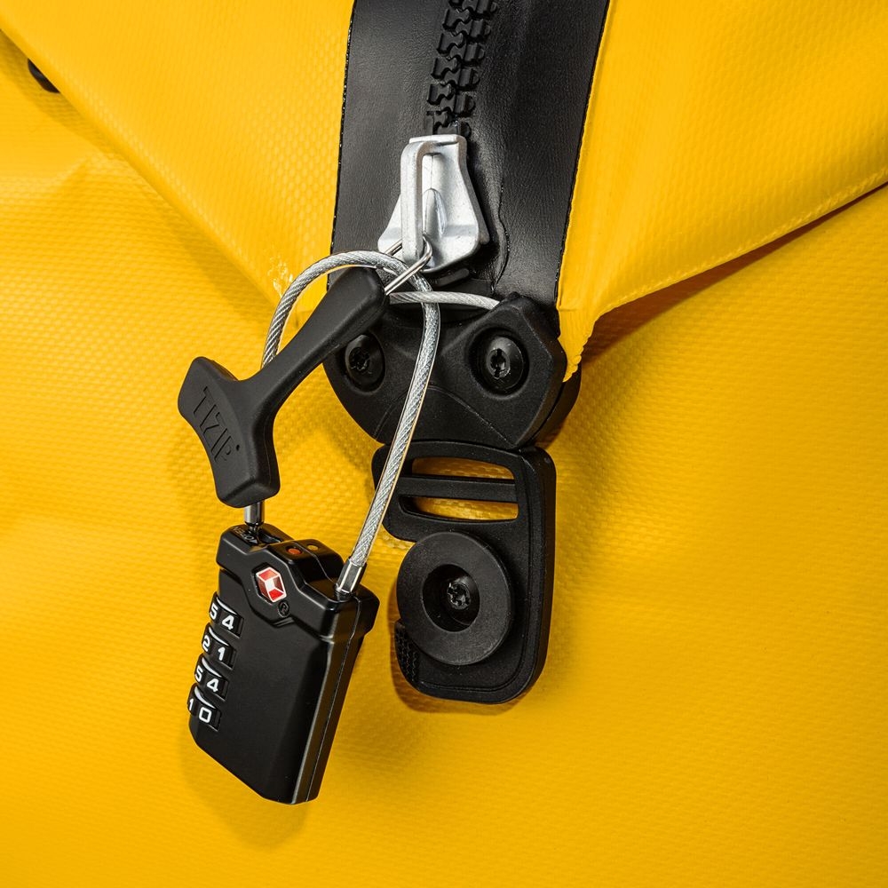 Ortlieb Duffle 85L Sun-Yellow/Black OK1403 duffels online bestellen bij Kathmandu Outdoor & Travel