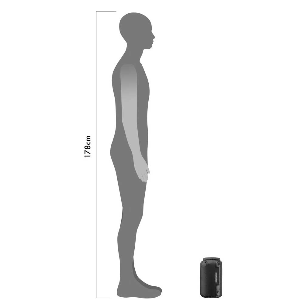 Ortlieb Drybag PS10 7L Black OK20407 reisaccessoires online bestellen bij Kathmandu Outdoor & Travel