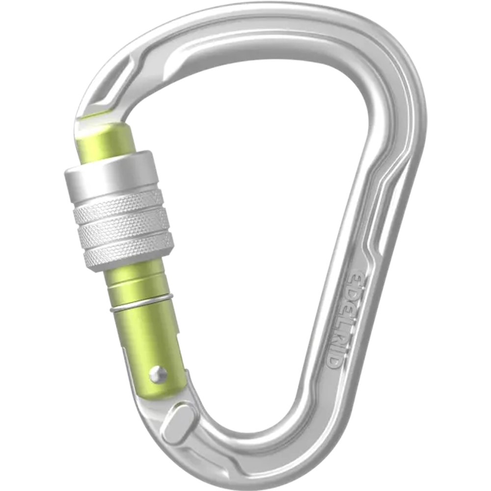Edelrid HMS Strike Screw II Silver 737690000060 karabiners en setjes online bestellen bij Kathmandu Outdoor & Travel