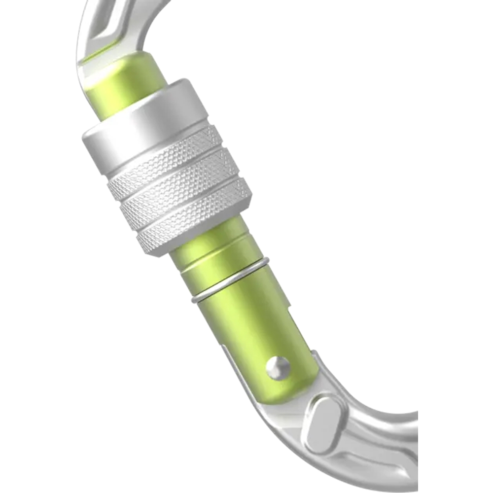 Edelrid HMS Strike Screw II Silver 737690000060 karabiners en setjes online bestellen bij Kathmandu Outdoor & Travel