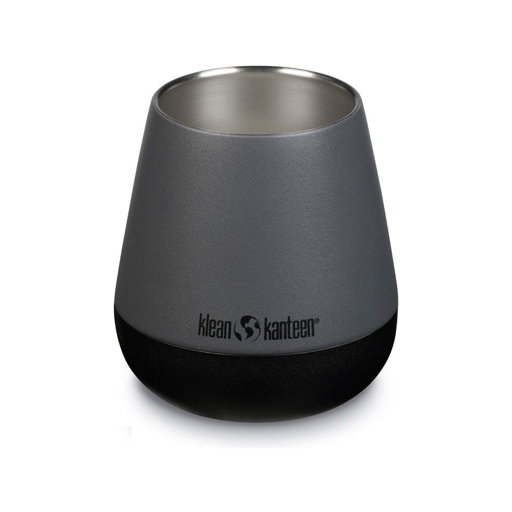 Klean Kanteen Geisoleerde Wijnbeker 296ml/10oz Asphalt 1010176 drinkflessen en thermosflessen online bestellen bij Kathmandu Outdoor & Travel