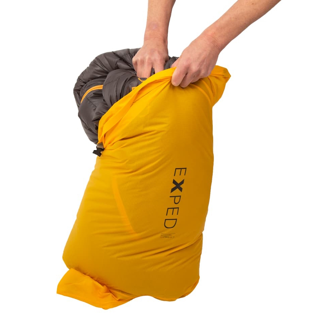 Exped Schnozzel Pumpbag UL M Yellow E5457866 slaapmatjes online bestellen bij Kathmandu Outdoor & Travel