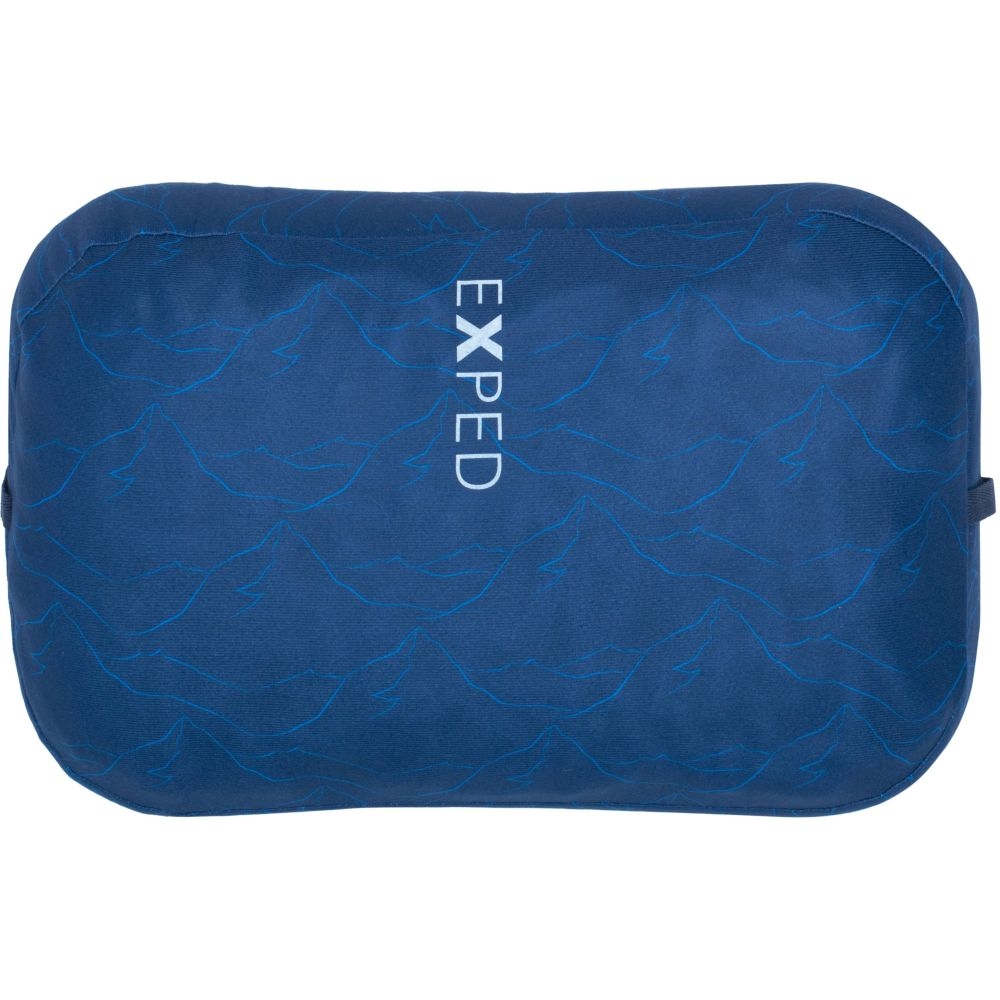 Exped REM Pillow M Blue Mountain Print E7843349 slaapzakken online bestellen bij Kathmandu Outdoor & Travel