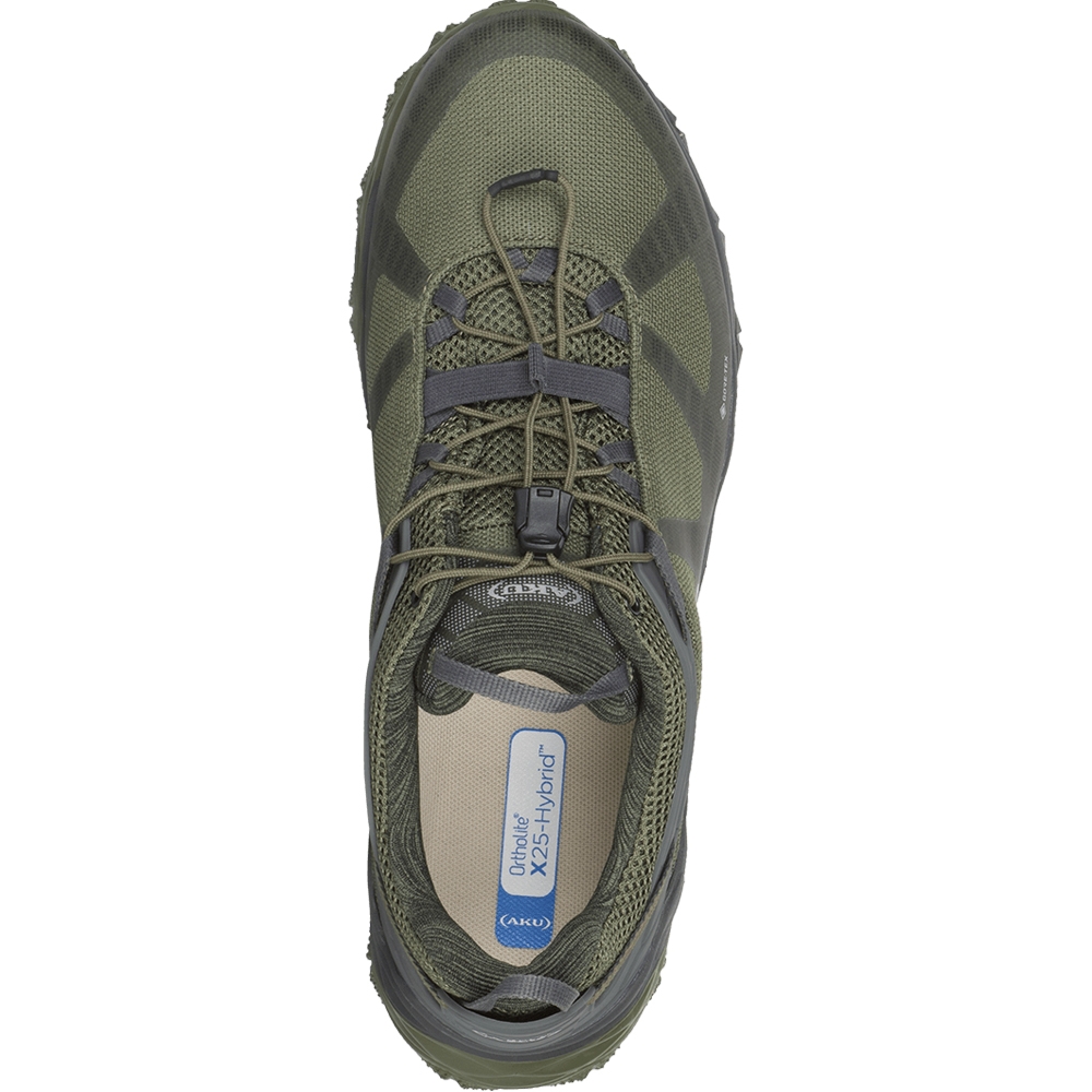 AKU Flyrock Gtx Green/Grey 698-109 wandelschoenen heren online bestellen bij Kathmandu Outdoor & Travel