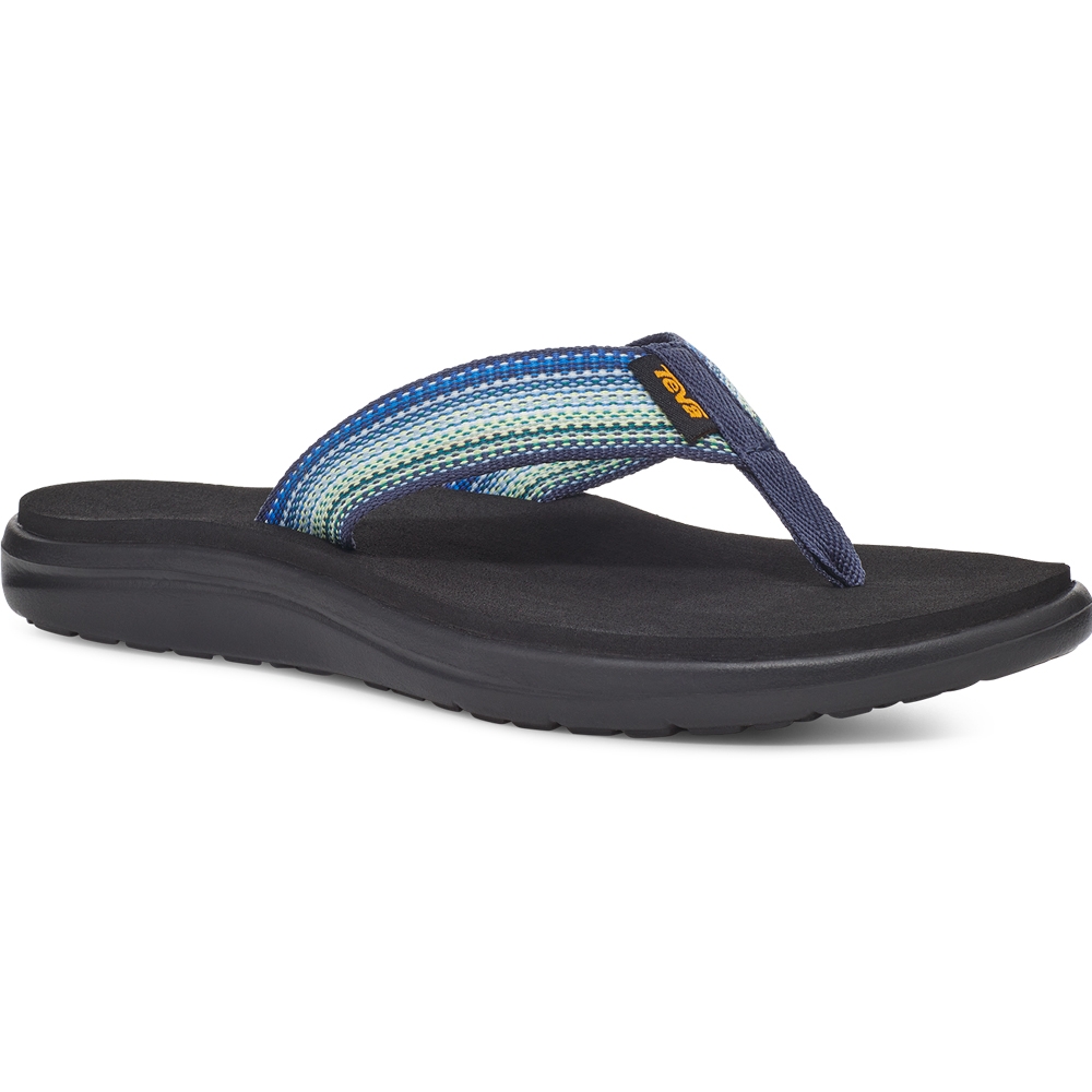 Teva Voya Flip Women's Antiguous Navy Multi 1019040-ANML slippers online bestellen bij Kathmandu Outdoor & Travel
