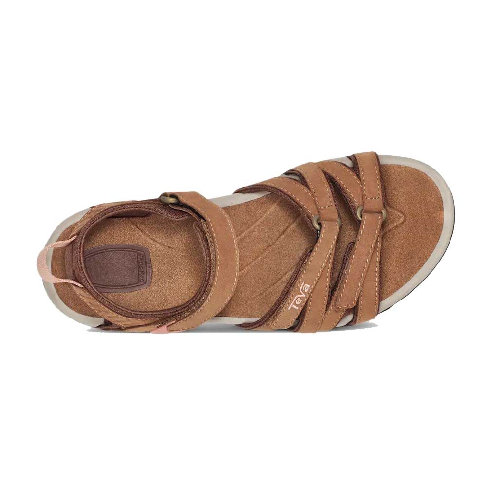 Teva Tirra Leather Women's Honey Brown 4177-HYBR sandalen online bestellen bij Kathmandu Outdoor & Travel