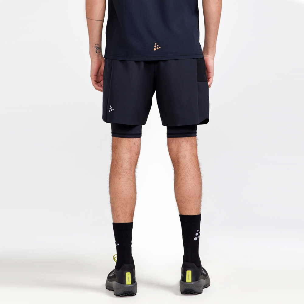 Craft Pro Trail 2in1 Shorts Black 1912447-999000 broeken online bestellen bij Kathmandu Outdoor & Travel