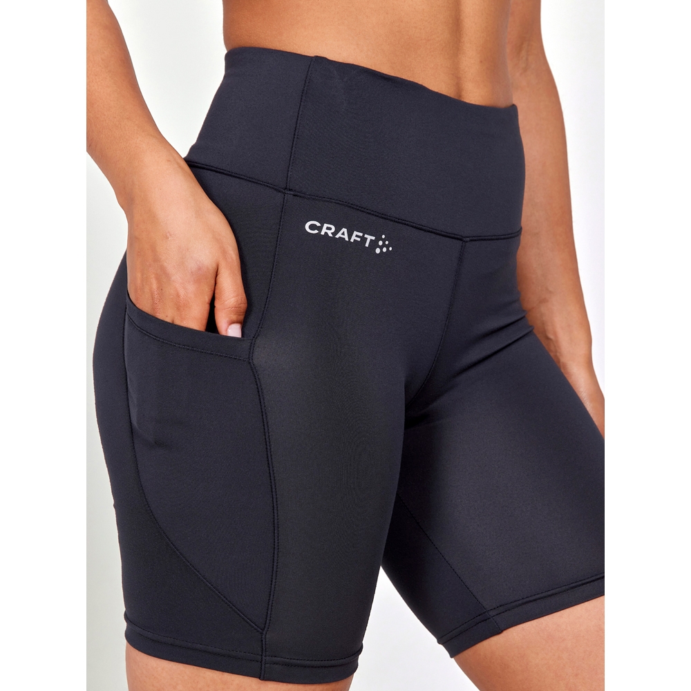 Craft Adv Essence Shorts Tights 2 Women's Black 1913207-999000 broeken online bestellen bij Kathmandu Outdoor & Travel