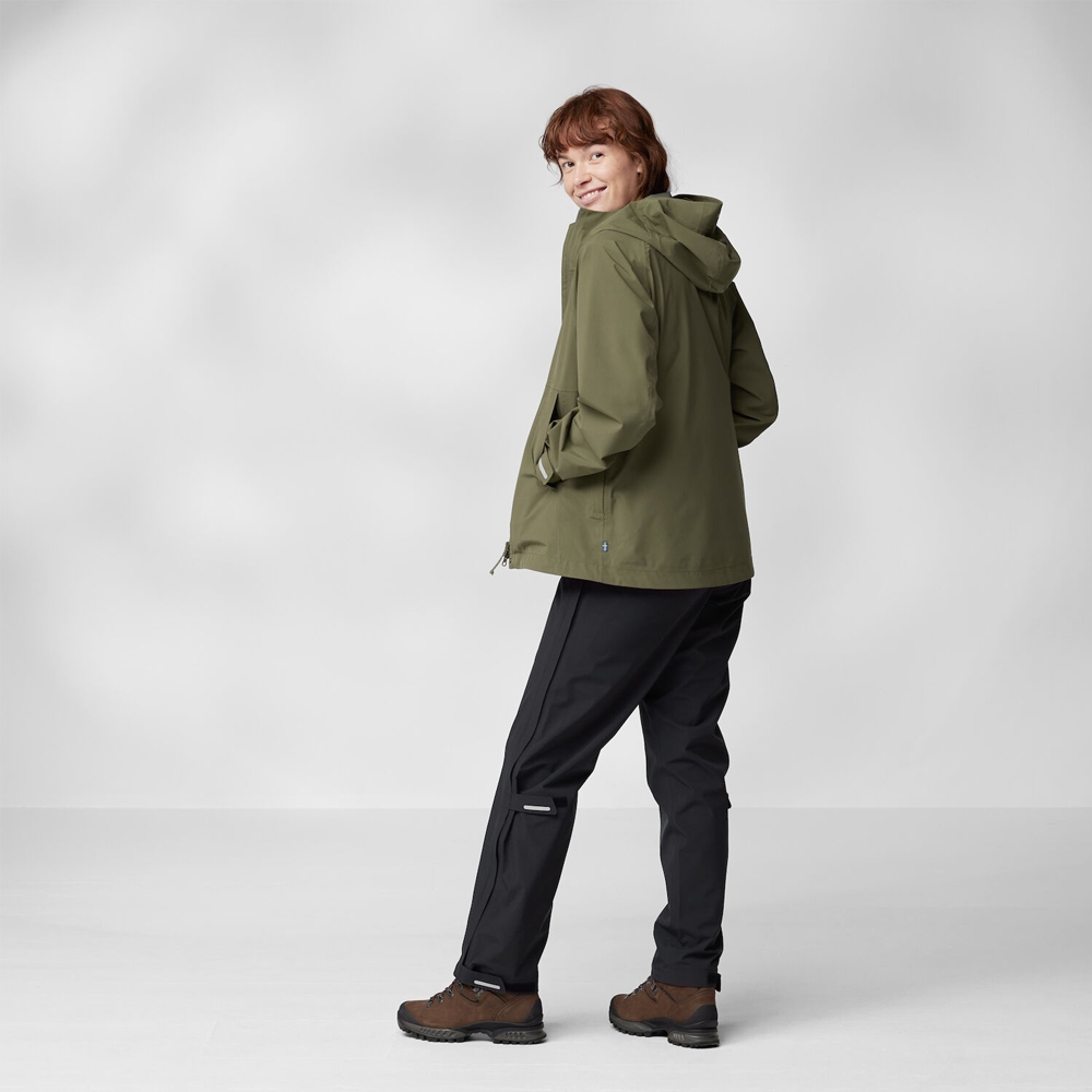 Fjällräven HC Hydratic Trail Jacket Women's Laurel Green 86982-625 jassen online bestellen bij Kathmandu Outdoor & Travel