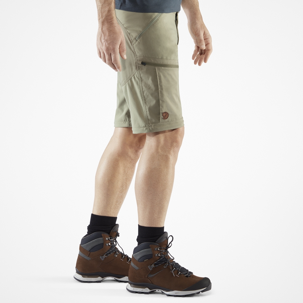 Fjällräven Abisko Midsummer Zip Off Trousers Savanna-Light Olive 81154-235-622 broeken online bestellen bij Kathmandu Outdoor & Travel