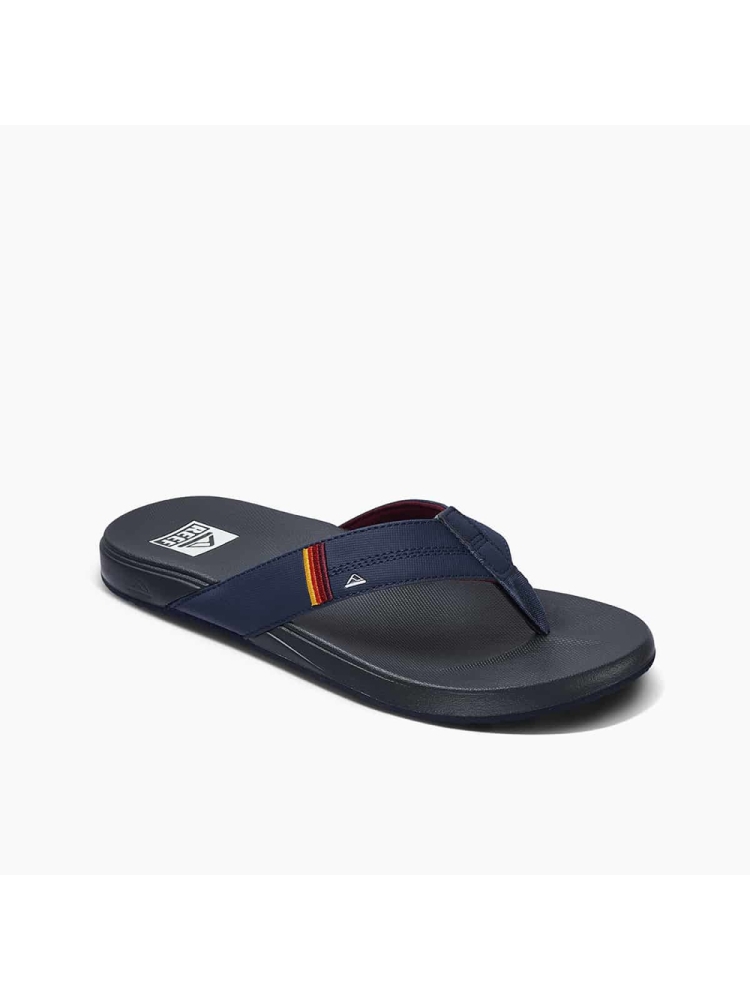 Reef Cushion Phantom Grey/Ocean Sunset CJ0384 slippers online bestellen bij Kathmandu Outdoor & Travel