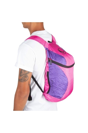 Ticket to the Moon  Mini Backpack  Pink / Purple