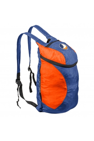 Ticket to the Moon  Mini Backpack  Royal Blue / Orange