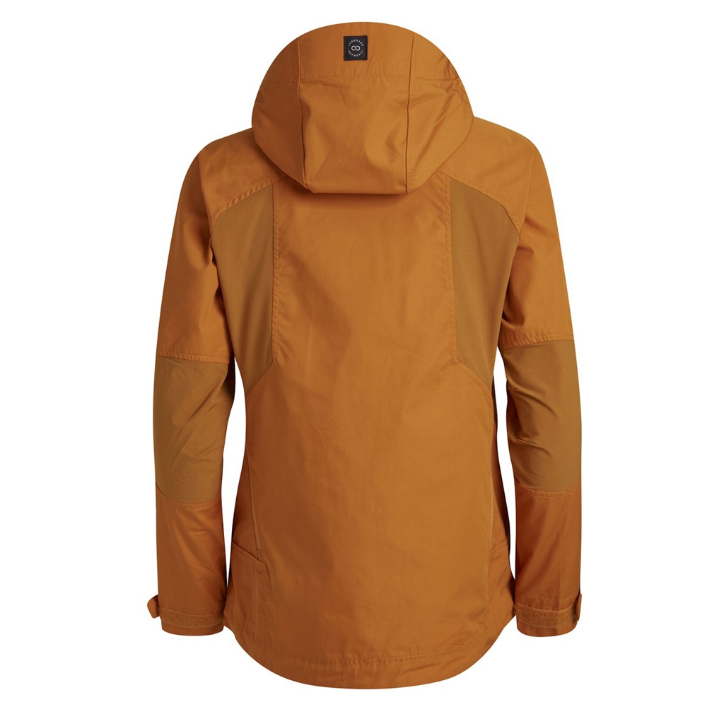 Lundhags Tived Stretch Hybrid Jacket Women's Gold/Dark Gold 42008-23-215 jassen online bestellen bij Kathmandu Outdoor & Travel