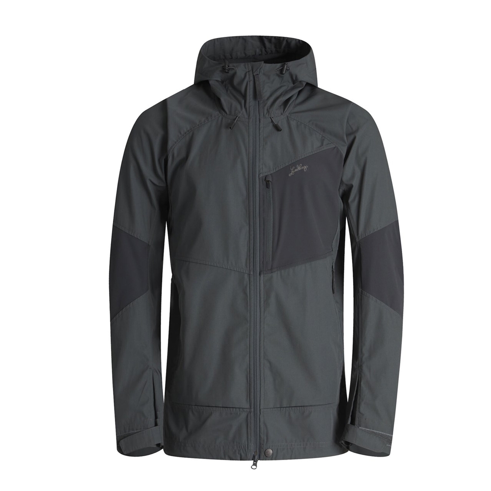 Lundhags Tived Stretch Hybrid Jacket Dark Agave/Seaweed 42007-23-655 jassen online bestellen bij Kathmandu Outdoor & Travel