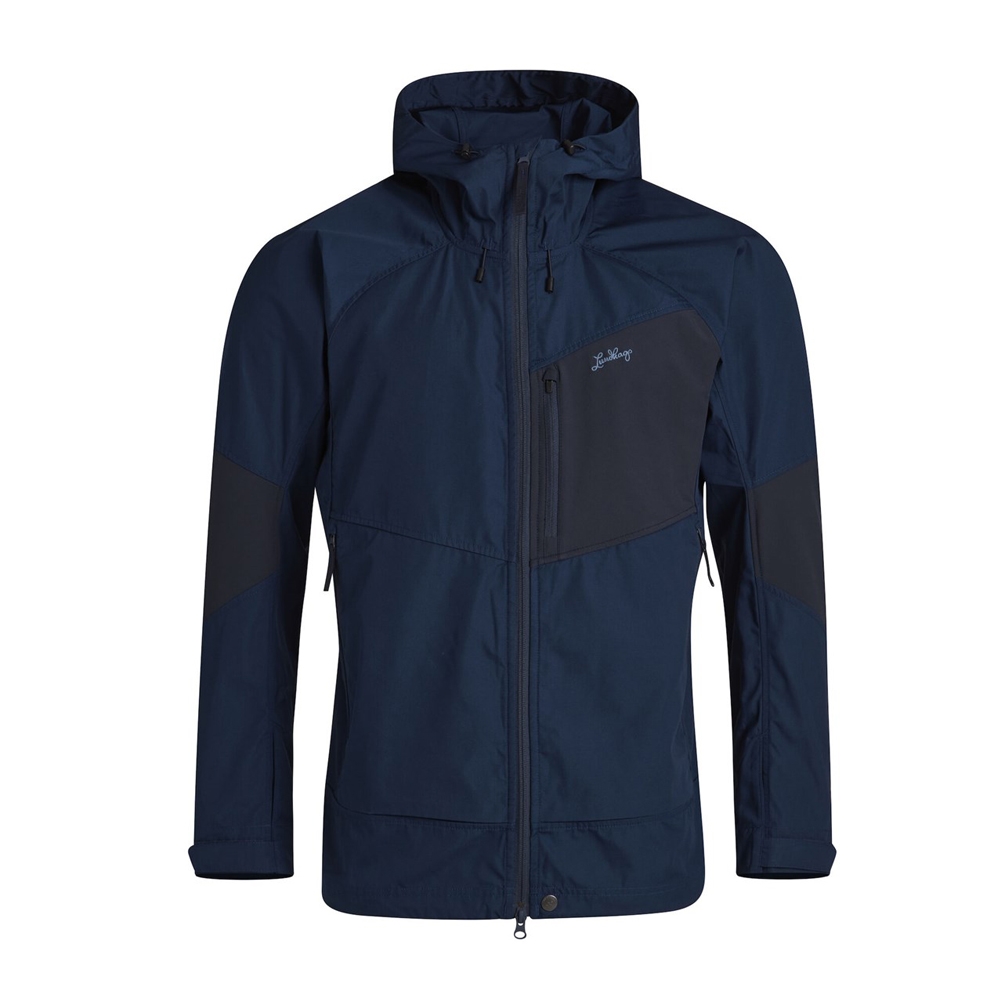 Lundhags Tived Stretch Hybrid Jacket Light Navy/Deep Blue 42007-23-671 jassen online bestellen bij Kathmandu Outdoor & Travel