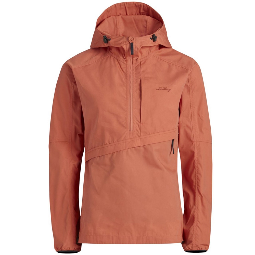 Lundhags Gliis II Anorak Women's Coral 1127099-340 jassen online bestellen bij Kathmandu Outdoor & Travel