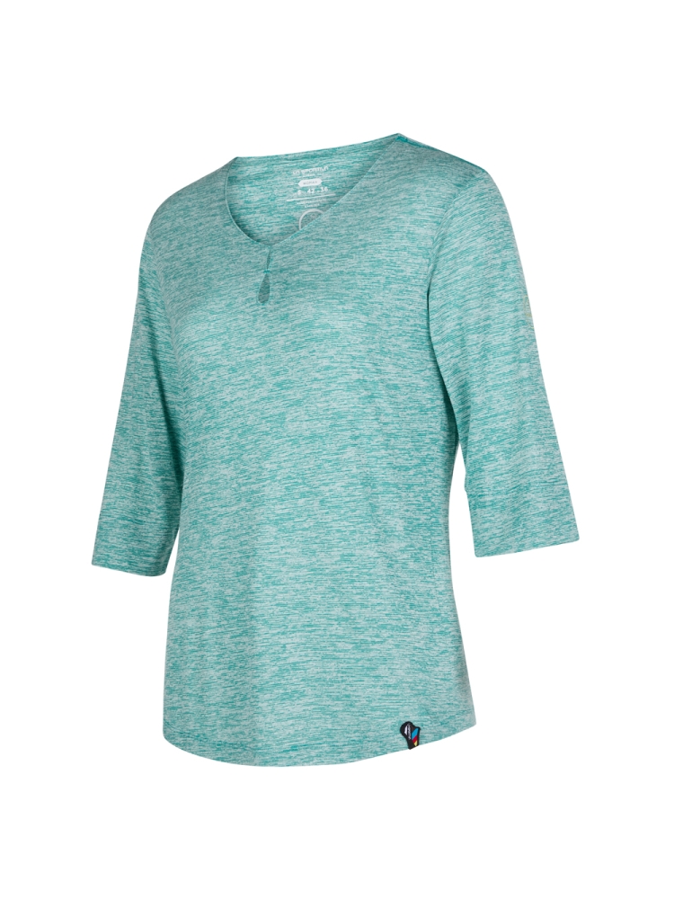 La Sportiva Wildflower T-Shirt Women's Lagoon G03-638638 shirts en tops online bestellen bij Kathmandu Outdoor & Travel