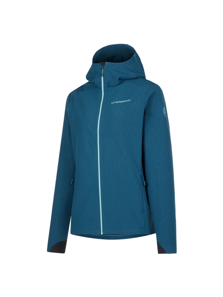 La Sportiva Descender Storm Jacket Women's Storm Blue M37-639639 jassen online bestellen bij Kathmandu Outdoor & Travel