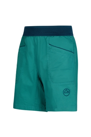 La Sportiva Onyx Short Women's Lagoon/Storm Blue O36-638639 broeken online bestellen bij Kathmandu Outdoor & Travel