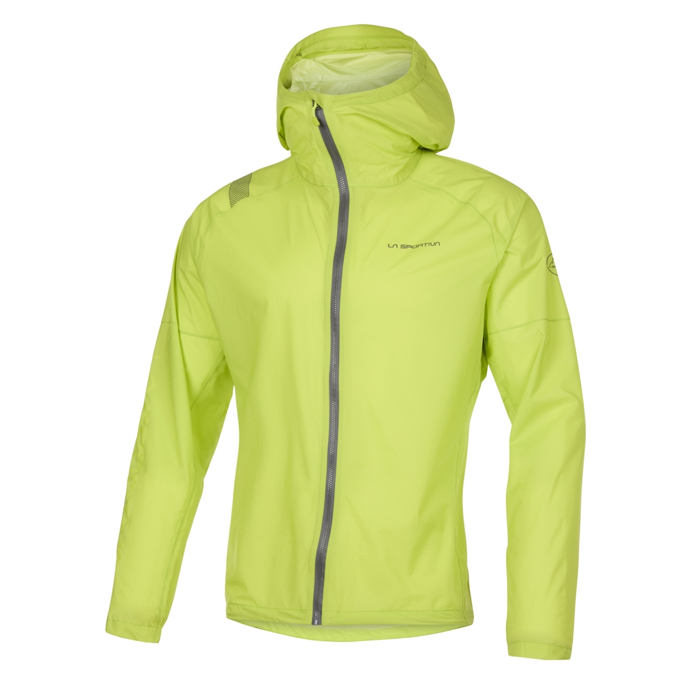 La Sportiva Pocketshell Jacket Lime Punch/Carbon P76-729900 jassen online bestellen bij Kathmandu Outdoor & Travel