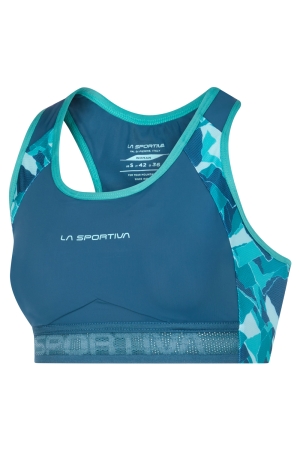 La Sportiva Hover Top Women's Storm Blue/Lagoon Q25-639638 shirts en tops online bestellen bij Kathmandu Outdoor & Travel