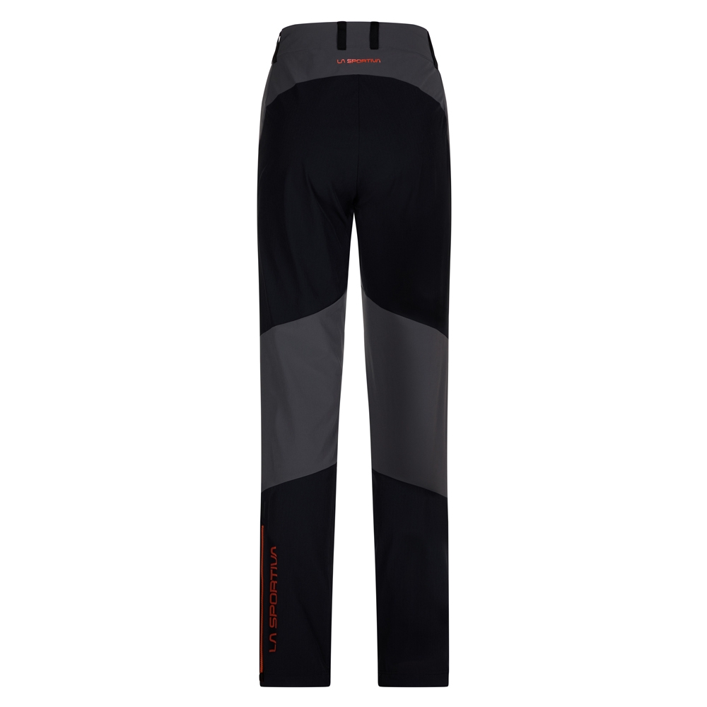 La Sportiva Monument Pant Women's Carbon/Cherry Tomato Q42-900322 broeken online bestellen bij Kathmandu Outdoor & Travel
