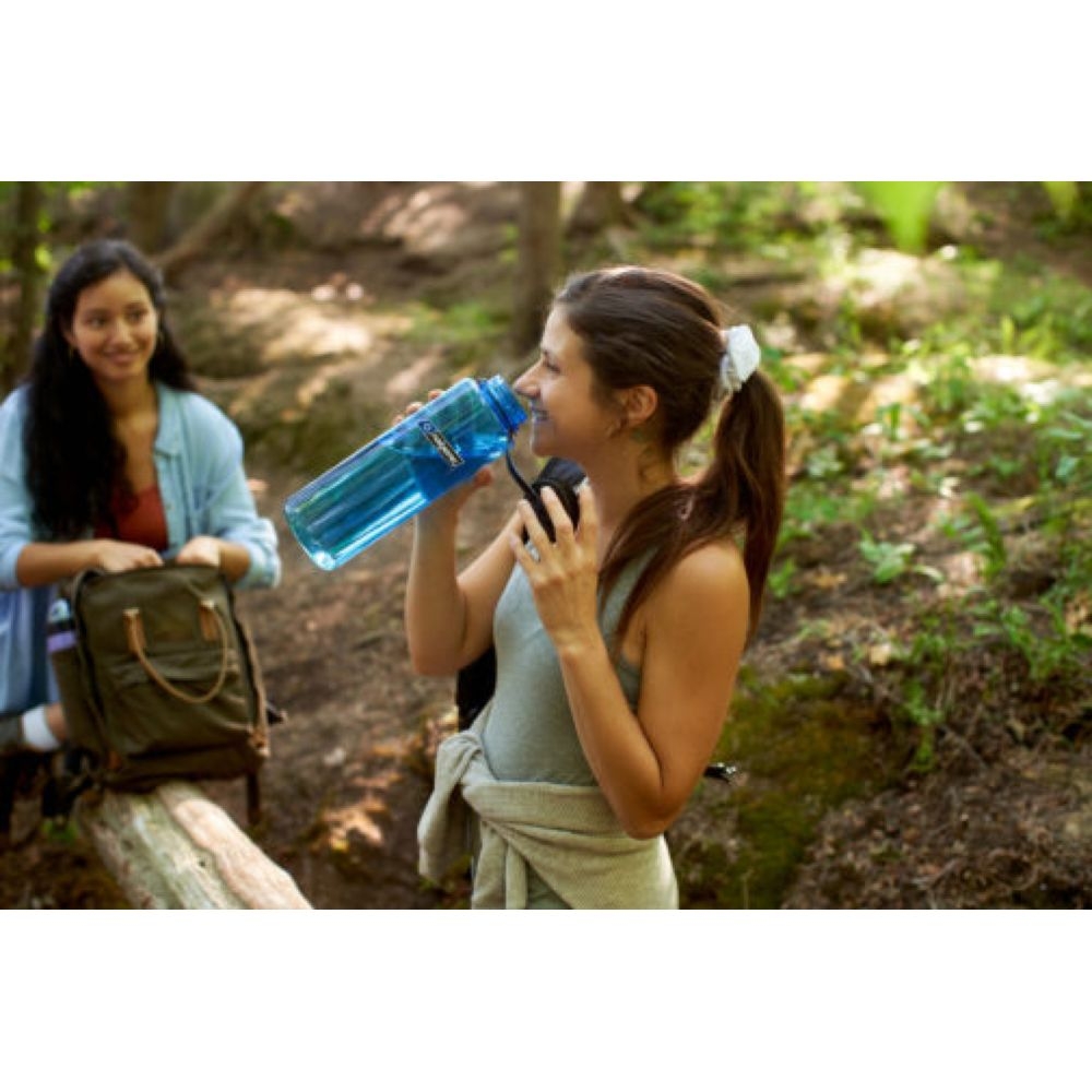 Nalgene Silo Wide Mouth 1,5L Blue Sustain N2020-0248 drinkflessen en thermosflessen online bestellen bij Kathmandu Outdoor & Travel