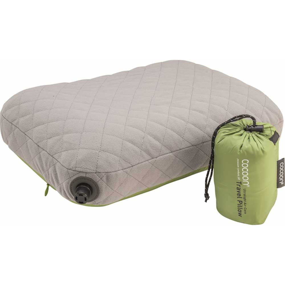 Cocoon Air Core Pillow UL M Wasabi CACP3UL2N slaapzakken online bestellen bij Kathmandu Outdoor & Travel
